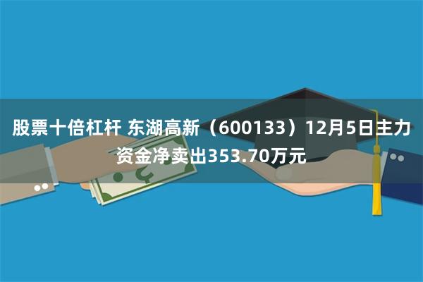 股票十倍杠杆 东湖高新（600133）12月5日主力资金净卖出353.70万元
