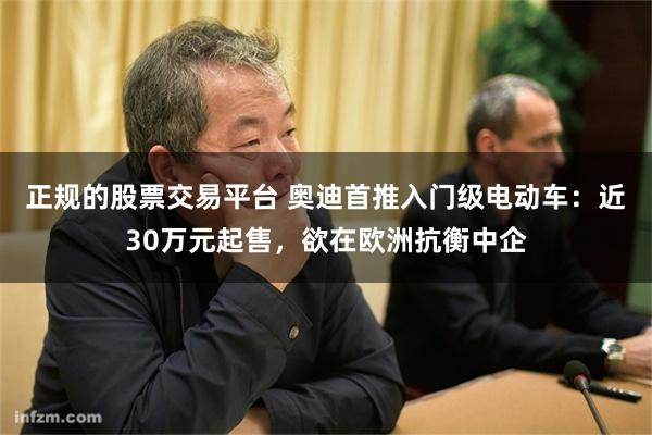 正规的股票交易平台 奥迪首推入门级电动车：近30万元起售，欲在欧洲抗衡中企